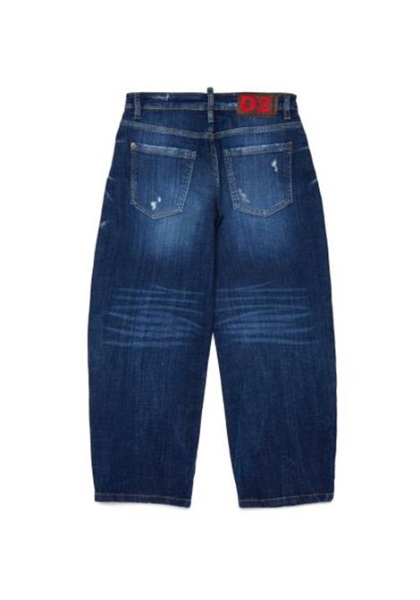 Jeans con logo DSQUARED2 JUNIOR | DQ3083 D0AHXDQ01
